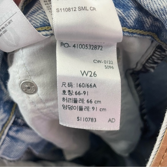 LEVI’S LOW PRO WOMEN'S JEANS SIZE 26 - Picture 5 of 6